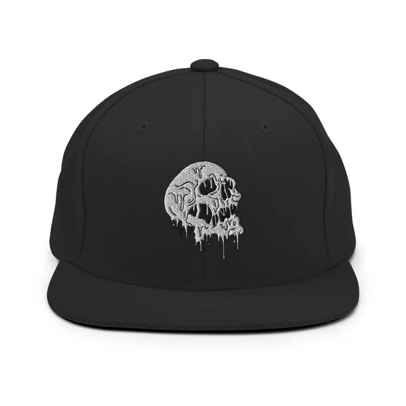 Melting Skull Snapback